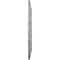 Ekena Millwork Claremont Ceiling Medallion (Fits Canopies up to 5 5/8"), 9"OD x 4 1/2"ID x 1/2"P, Primed White CM09CL - alternate 3